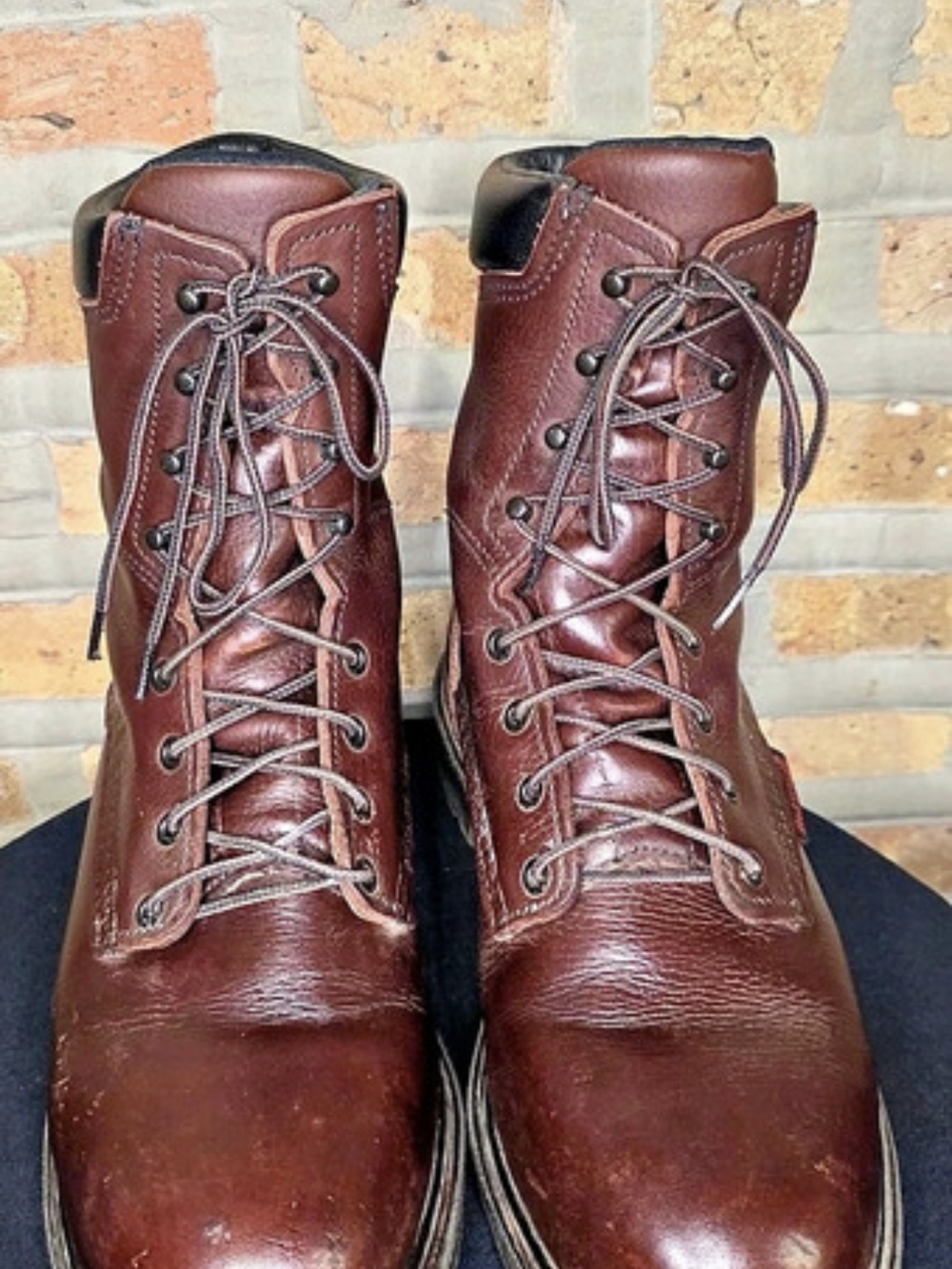 Red Wing Shoes 608 Work Boots Brown US 10.5 D
